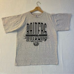 1992 Los Angeles Raiders-vintage T-shirt-size L BO JACKSON